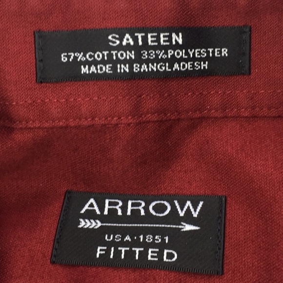 Arrow Sateen feeted Shirt - Picture 5 of 5